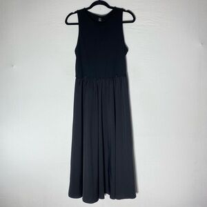 Shein Black Sleeveless Maxi Dress L